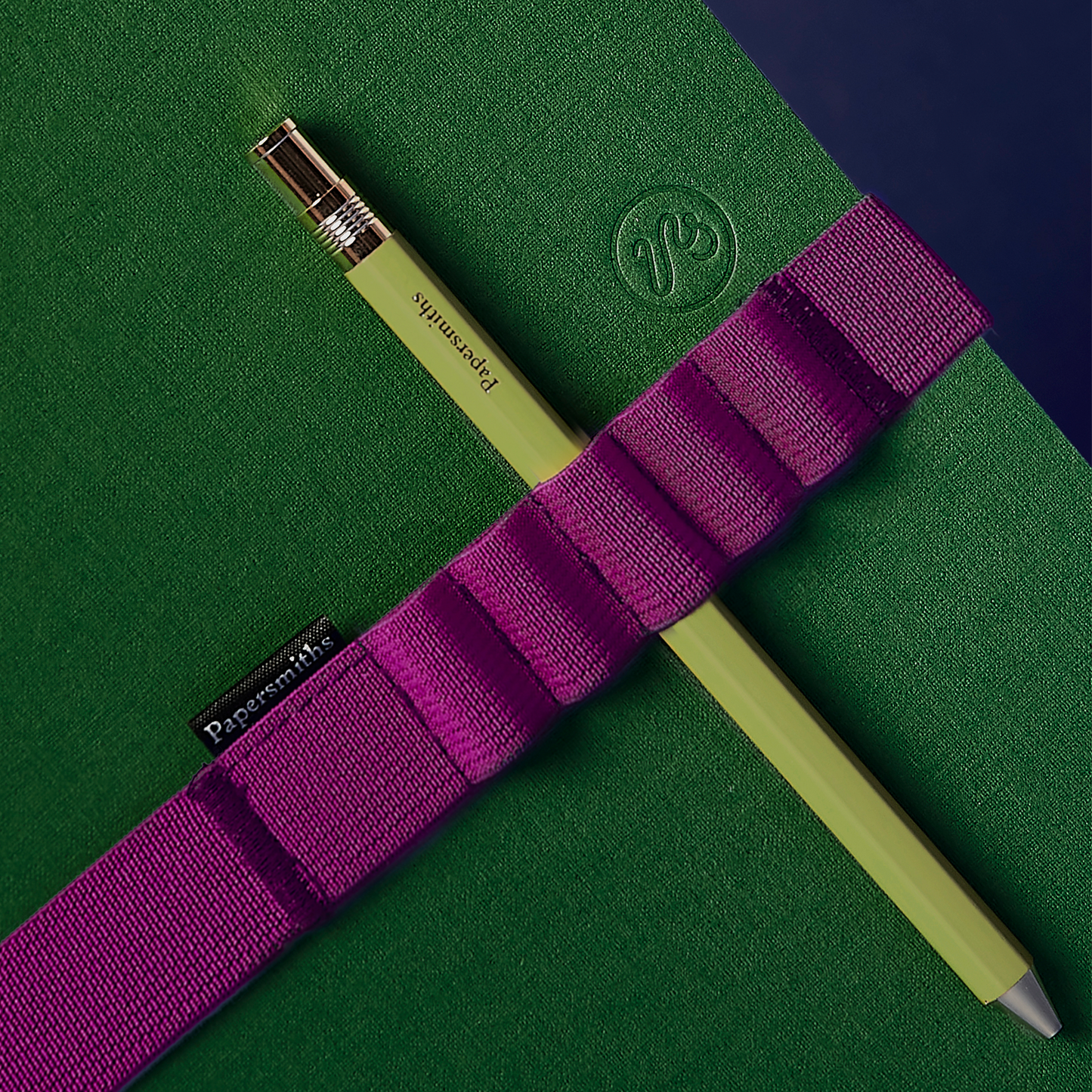 Burgundy notebook band