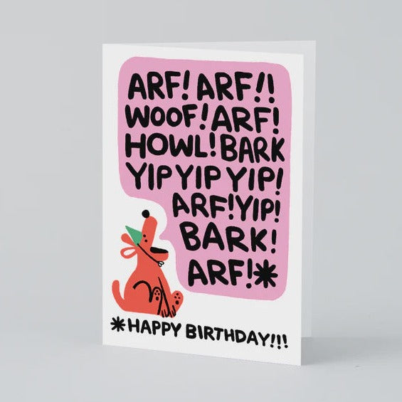 Dog Birthday Card