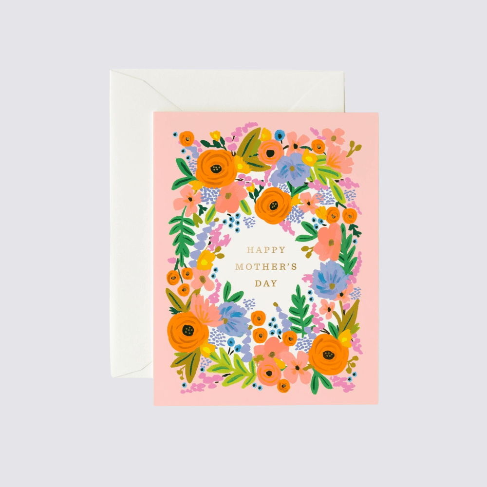 Floral Mothers Day Card