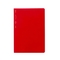 365 Days Graph Notebook - A5 / Red