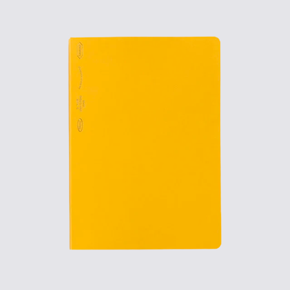 1/2 Year Graph Notebook - A5 / Yellow