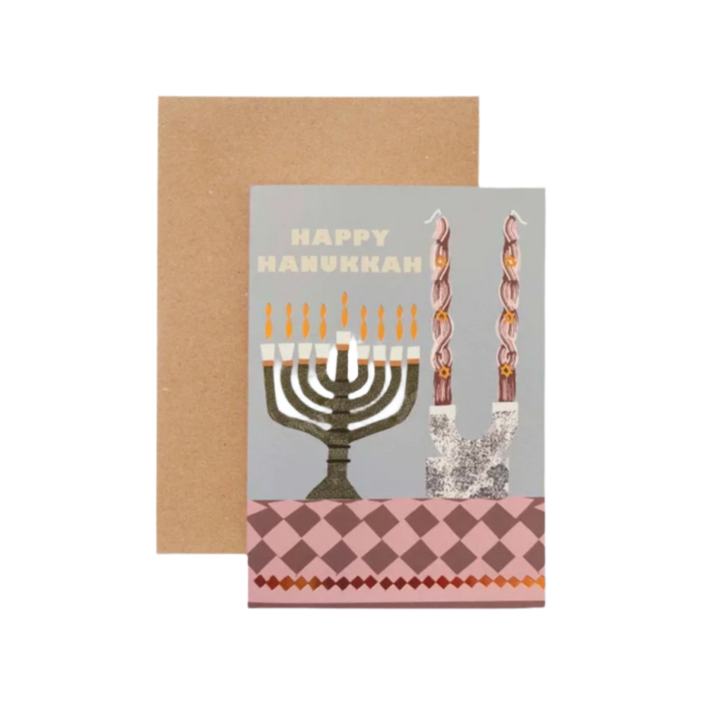 Happy Hanukkah TypeAndStory Card