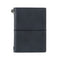 Leather Passport Notebook - Black