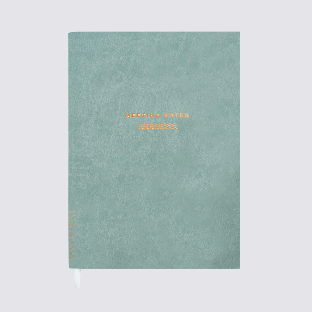 Meeting Notebook - Teal