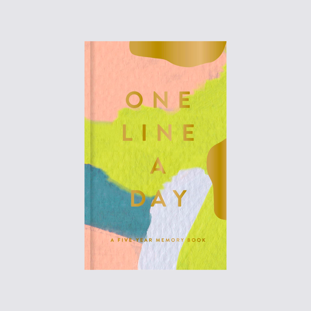 Modern One Line A Day: A Five-Year Memory Book