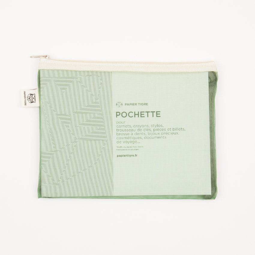 Papier Tigre Light Green Pencil Case