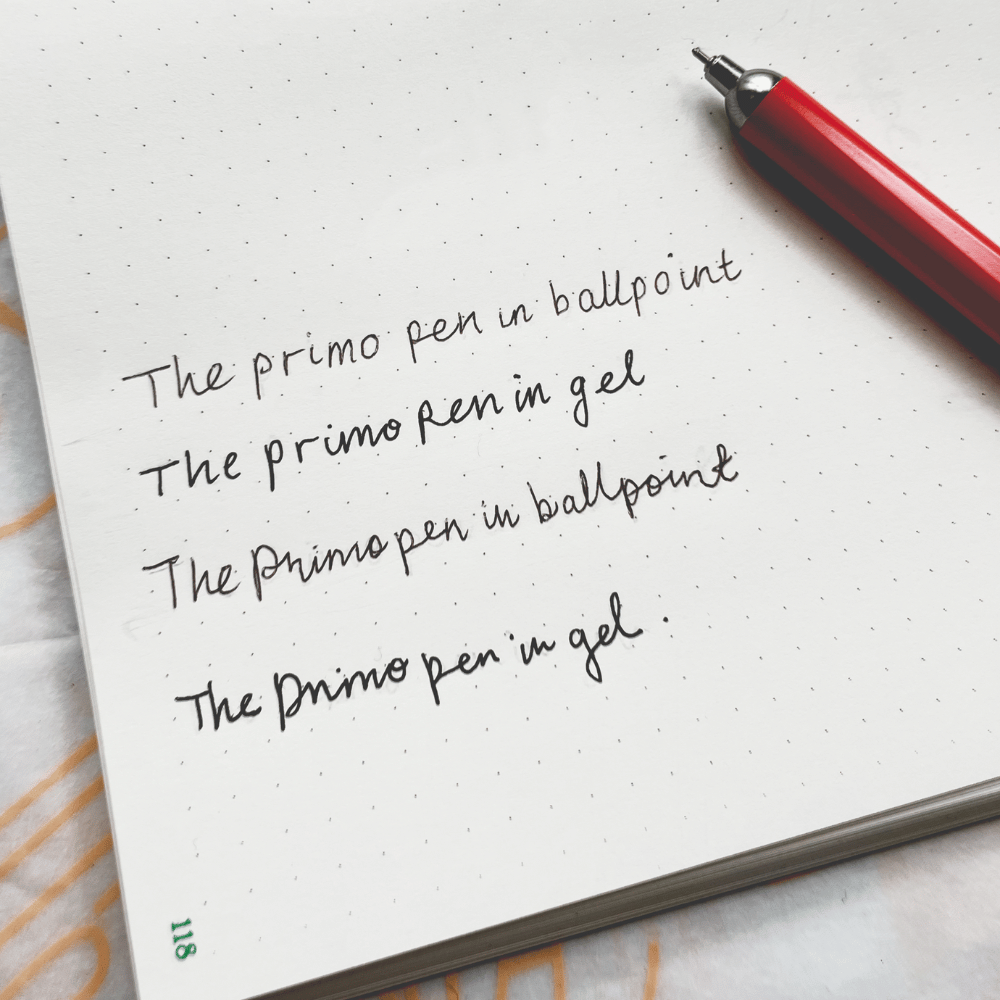 Primo Pen Writing