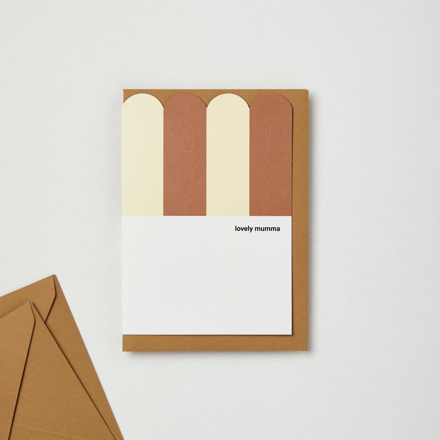 Lovely Mumma Scallop Card