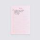 to do list notepad