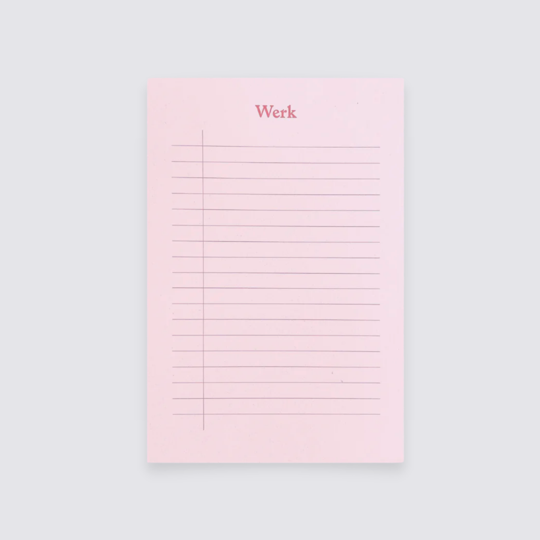 Werk notepad