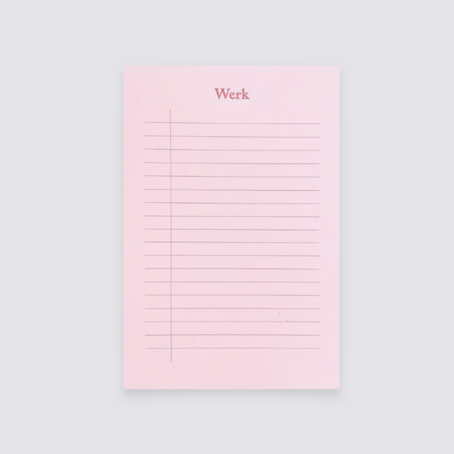 The Werk Block - Misty Pink