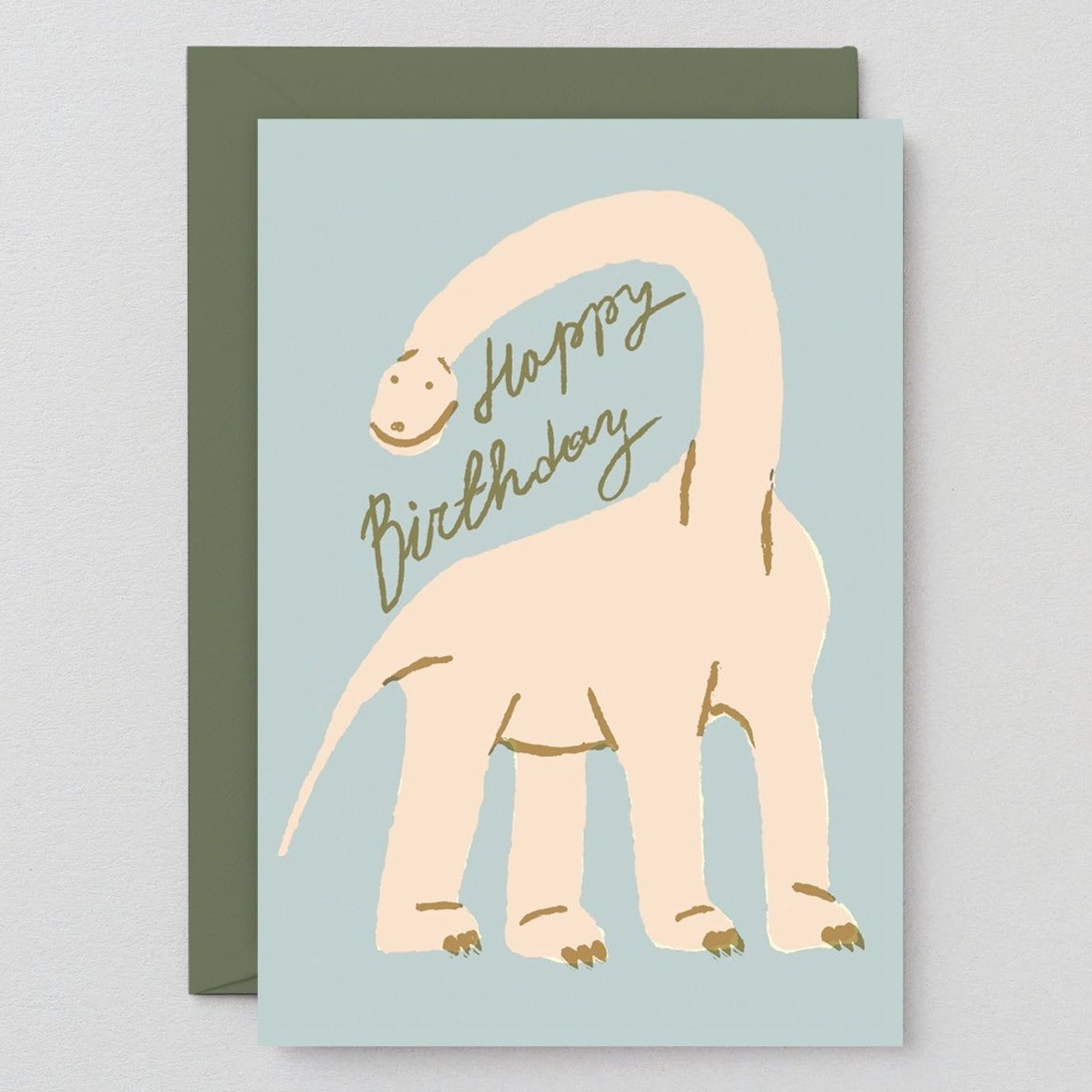 Happy Birthday Dinosaur Card