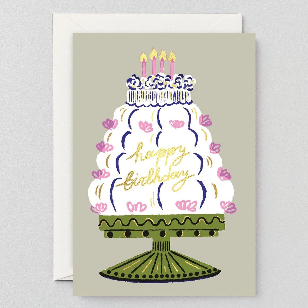Happy Birthday Cake Card