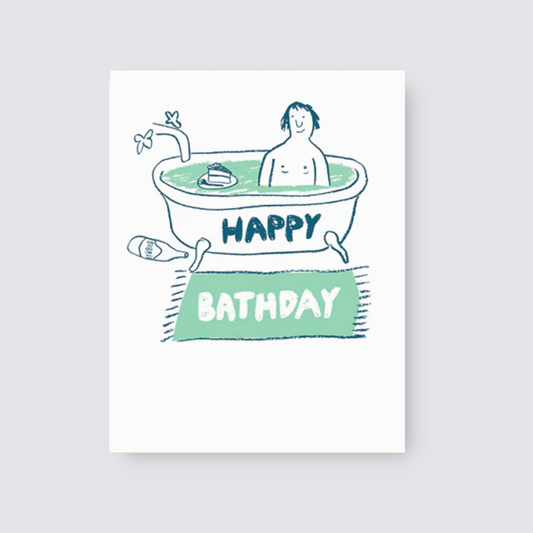 Happy Bathday Card