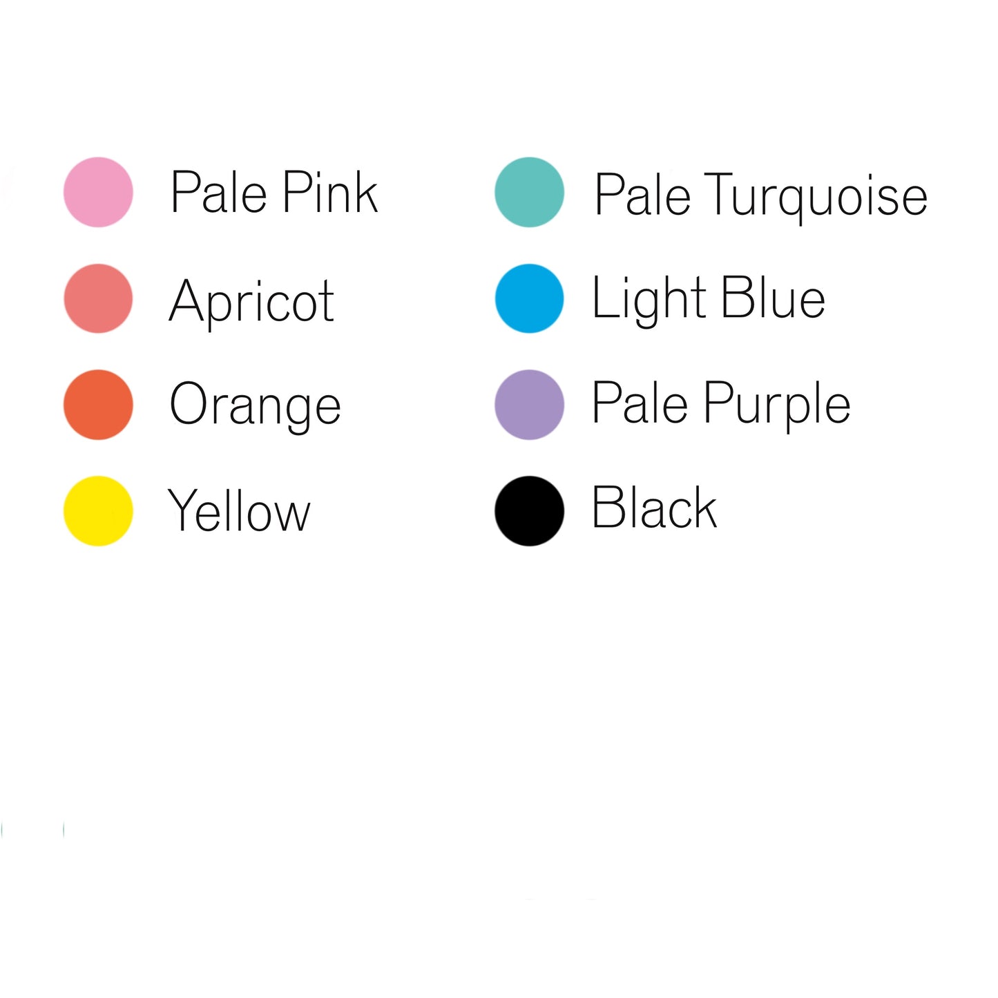 Colouring Pen Swatches