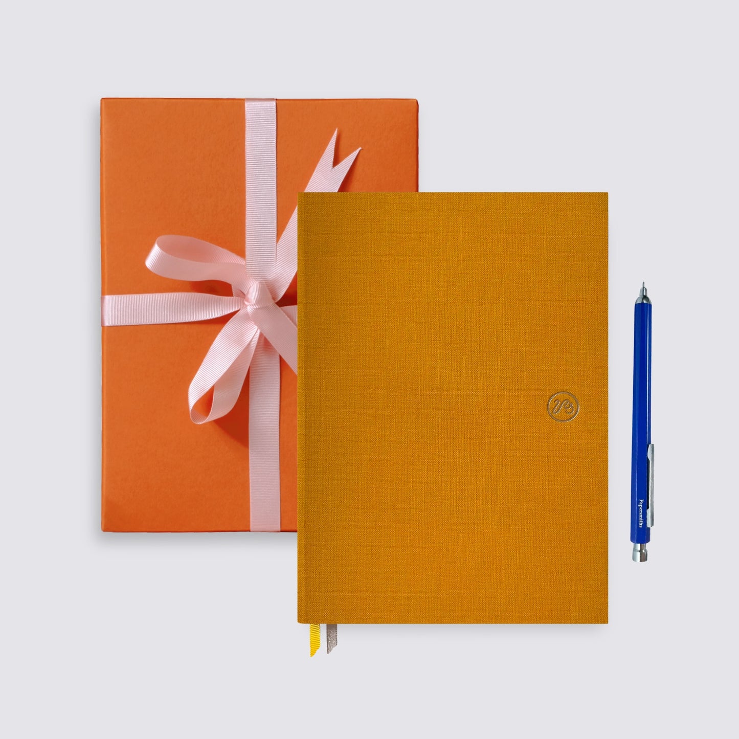 Solar Yellow Notebook & Primo Pen Duo - Ballpoint