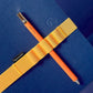 Azurite Notebook, Pen and Band Trio - Everyday Pen / Ruled Paper