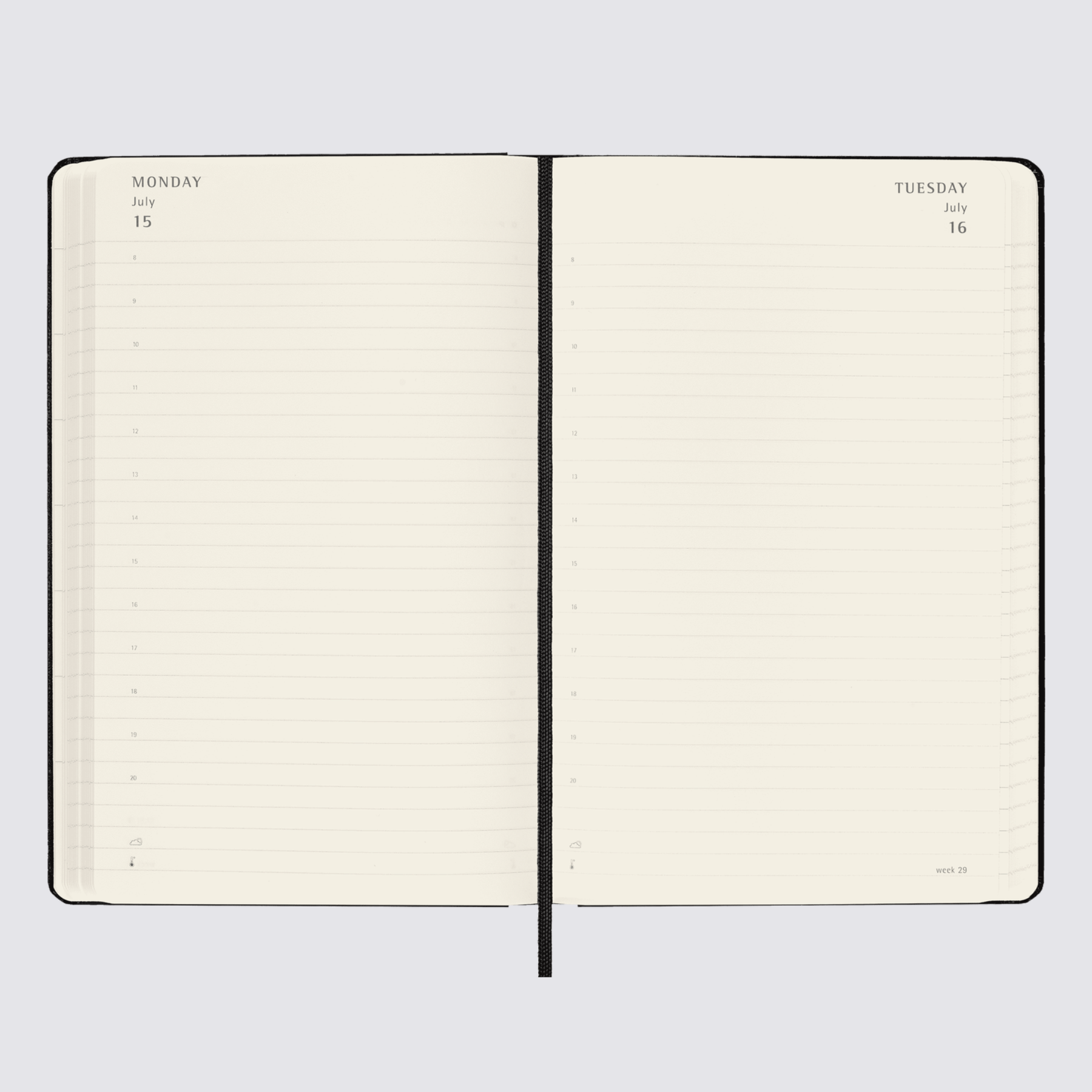 2023-2024 Daily Hard Cover Diary Large