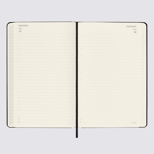 23-24 Dec Daily Hard Cover Diary - Large
