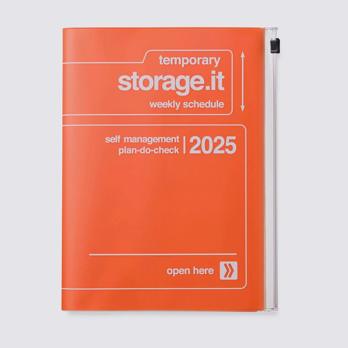 2024-2025 Storage.It Weekly A5 Diary - Orange