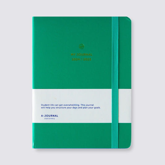 Academic A5 Diary 2024-2025 – Emerald Green