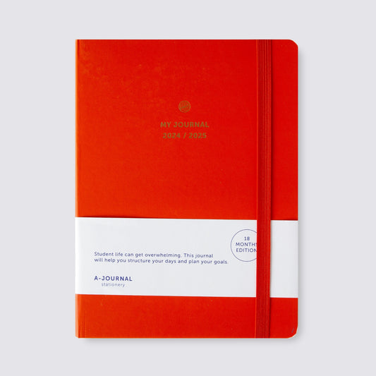 2024 - 2025 red academic diary