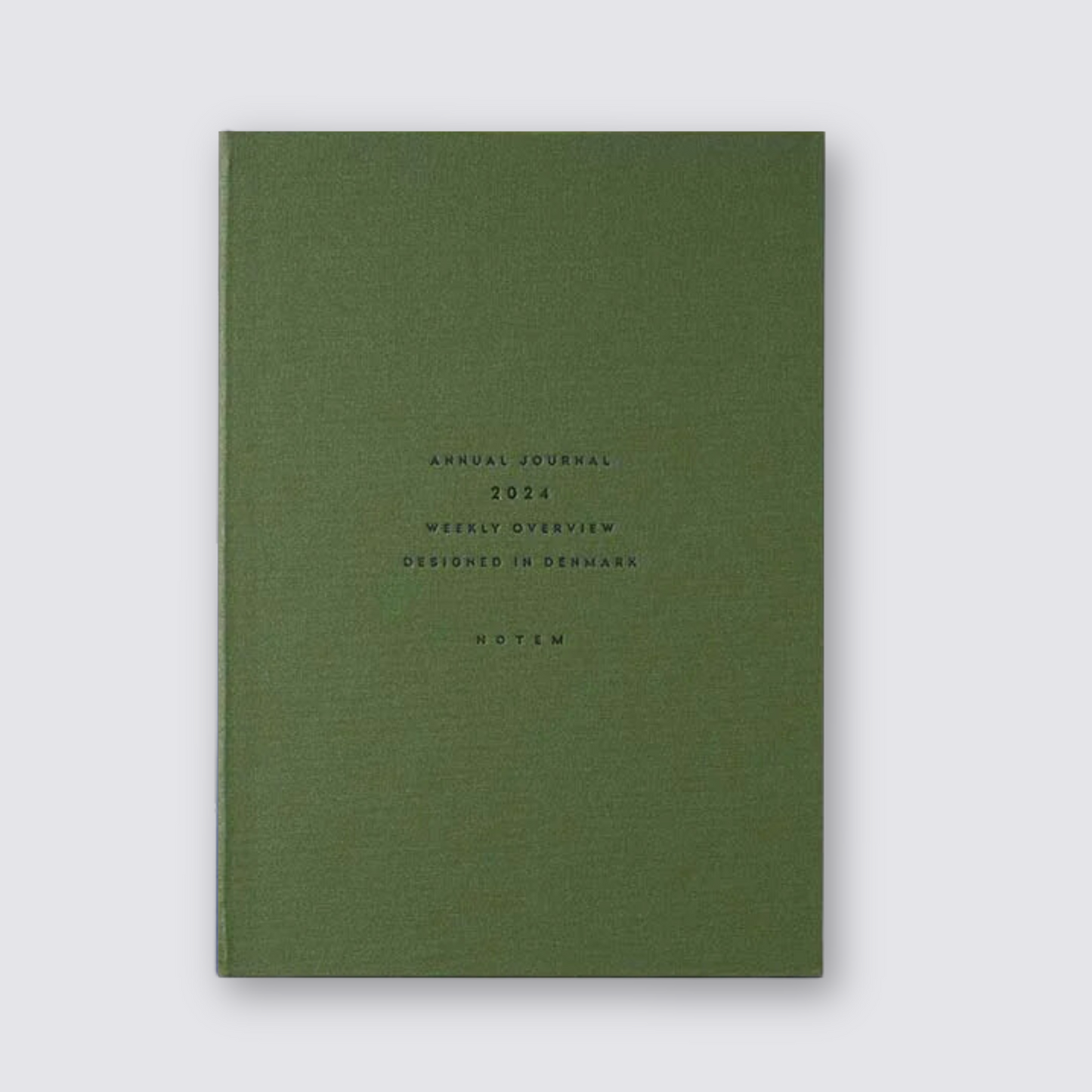 2024 Green Annual Hardback Journal