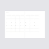2024 Klasyk Weekly Diary - Eucalyptus