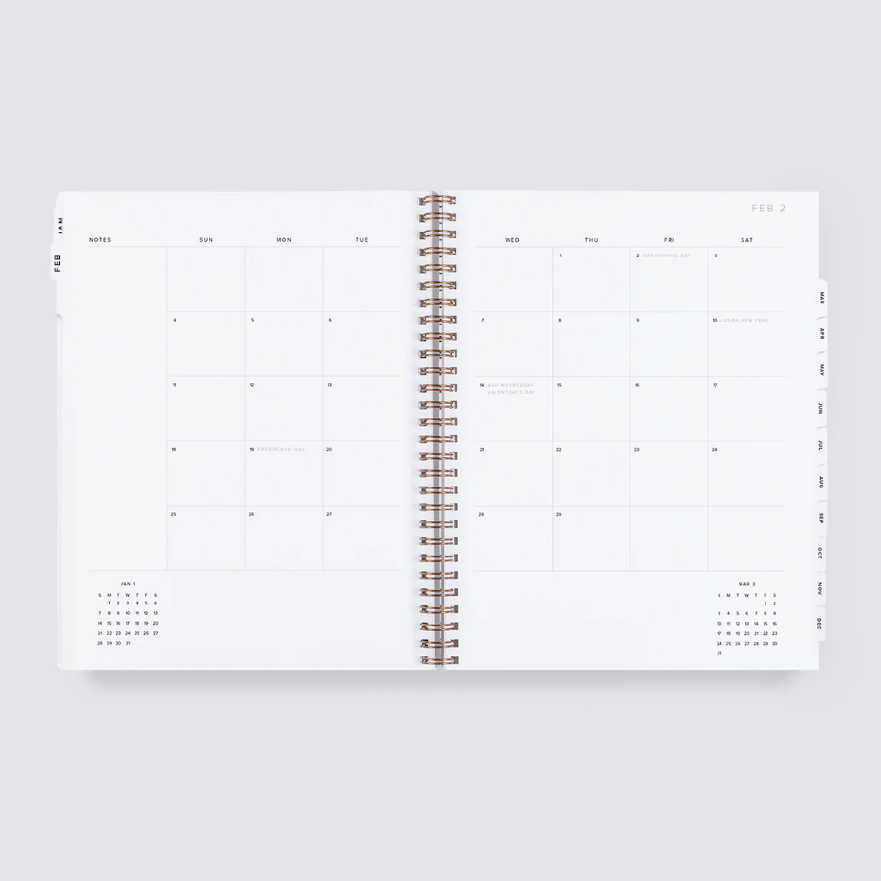 2024 Year Task Planner monthly