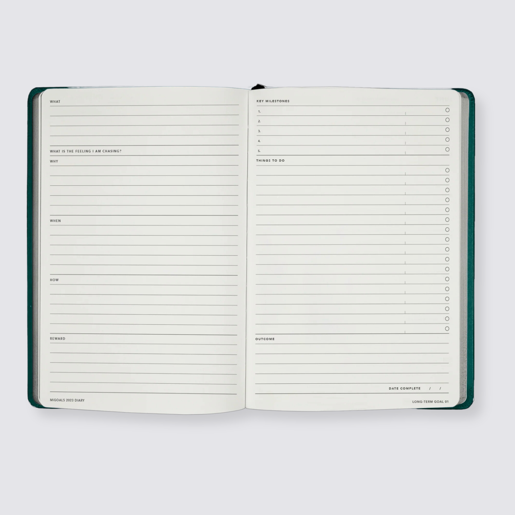 weekly spread diary 2024 A5