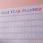 This is the year wall planner 2024