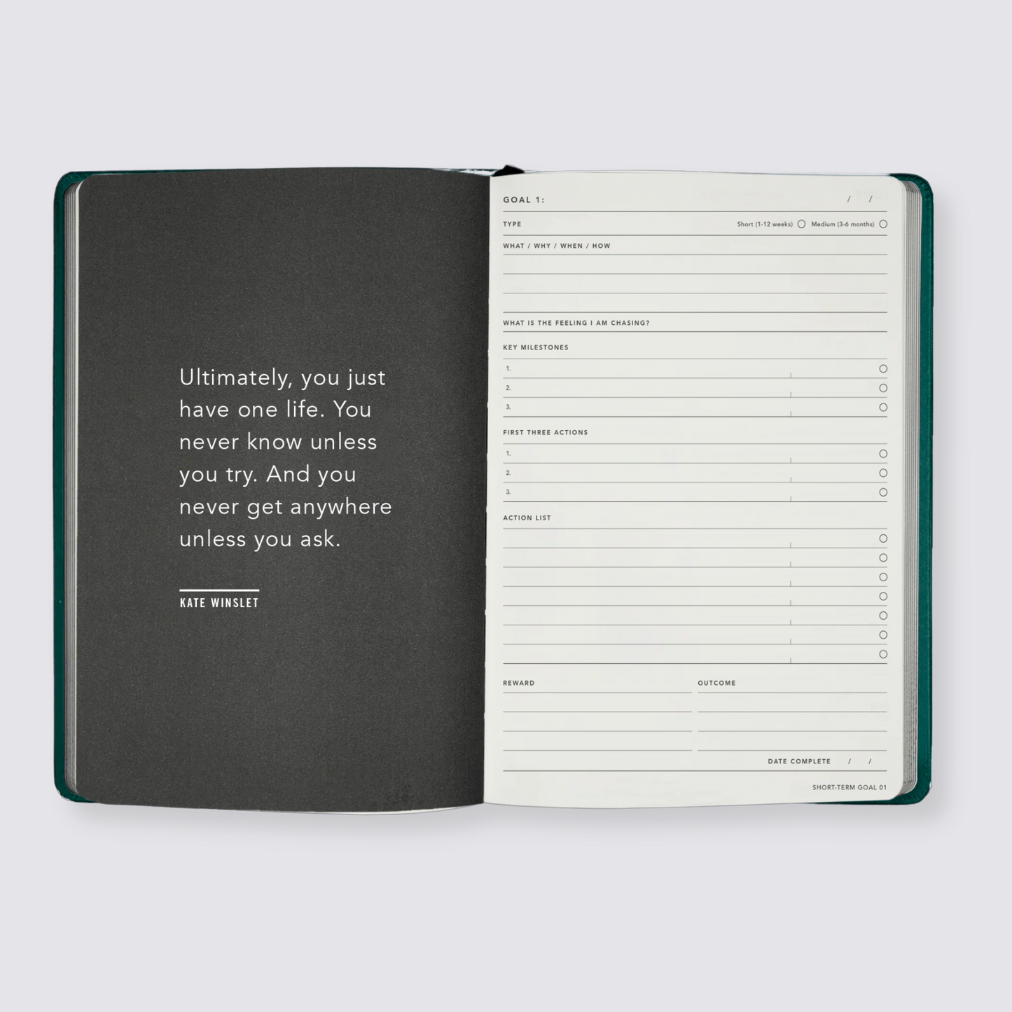 Goal planning 2024 diary A5