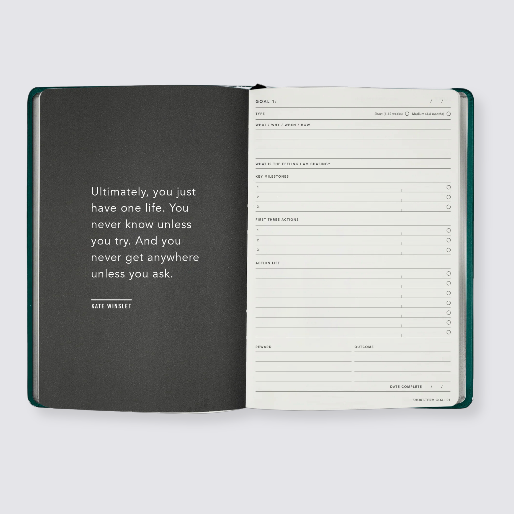 Goal planner diary 2024