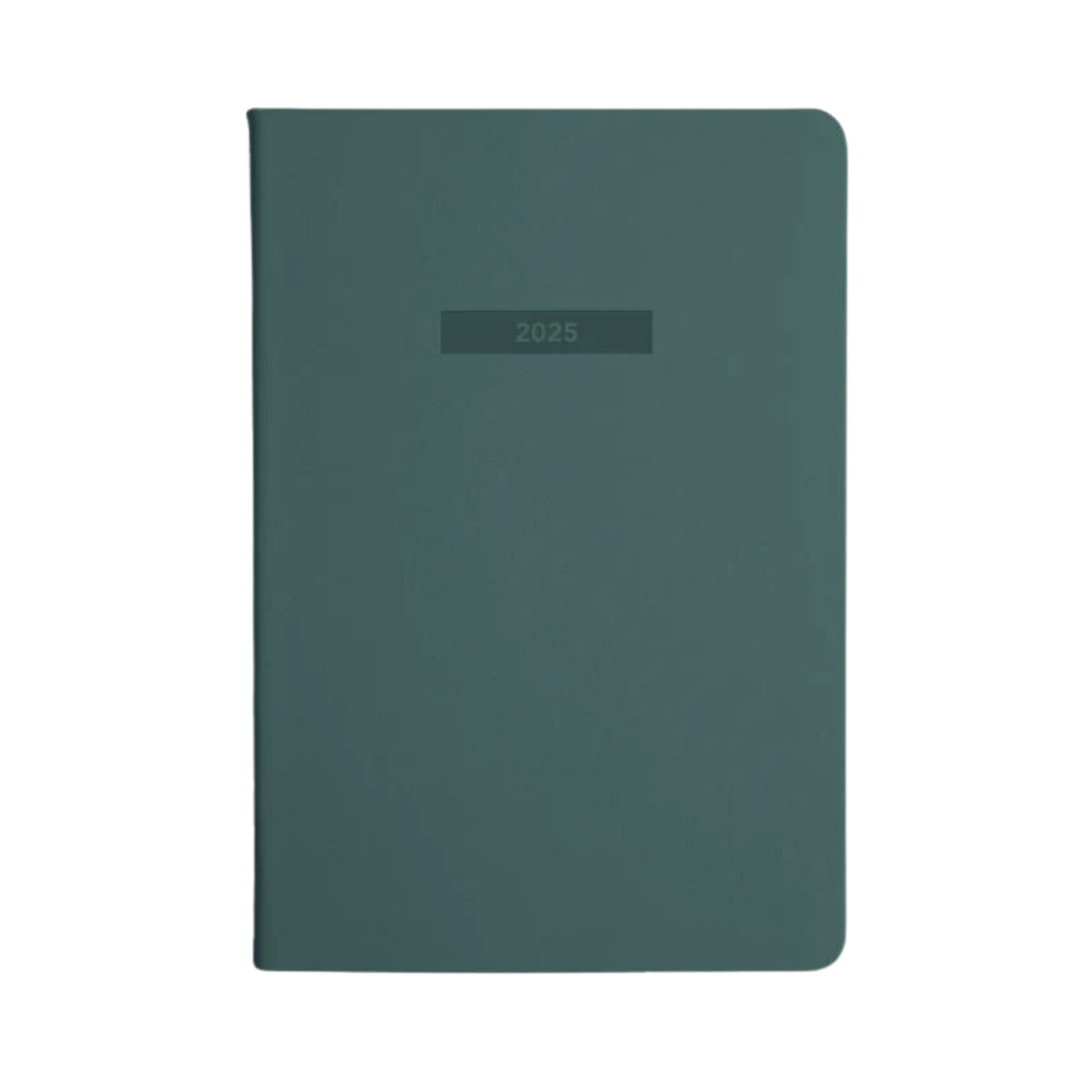 teal green 2025 weekly MiGoals diary
