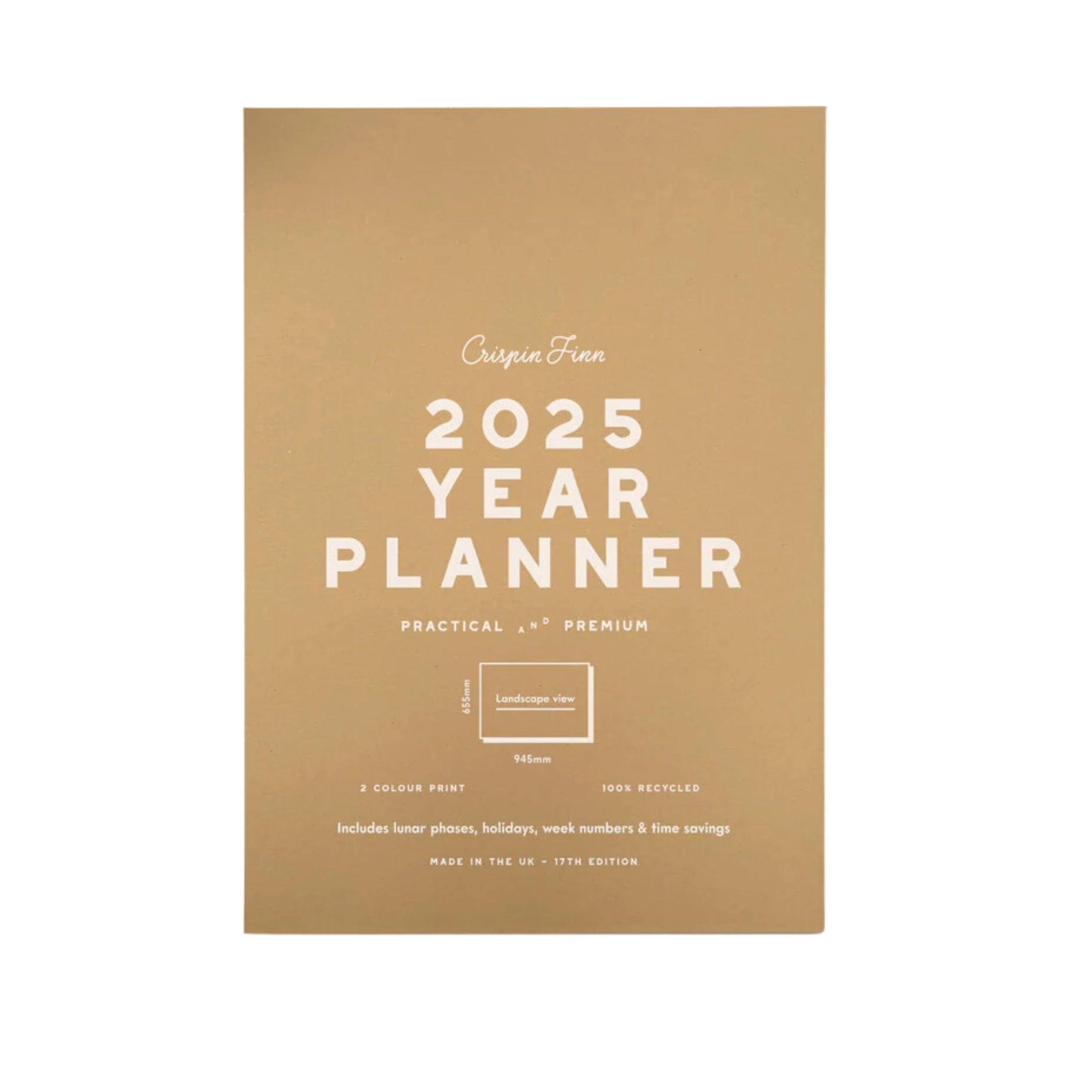 2025 Year Wall Planner 