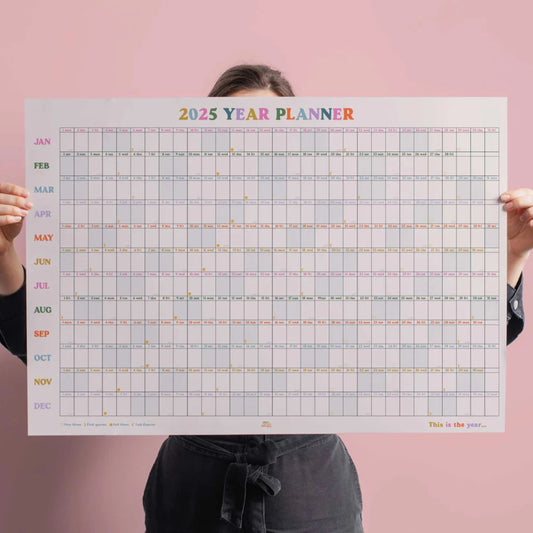 2025 Wall Planner - Landscape - This Is the Year