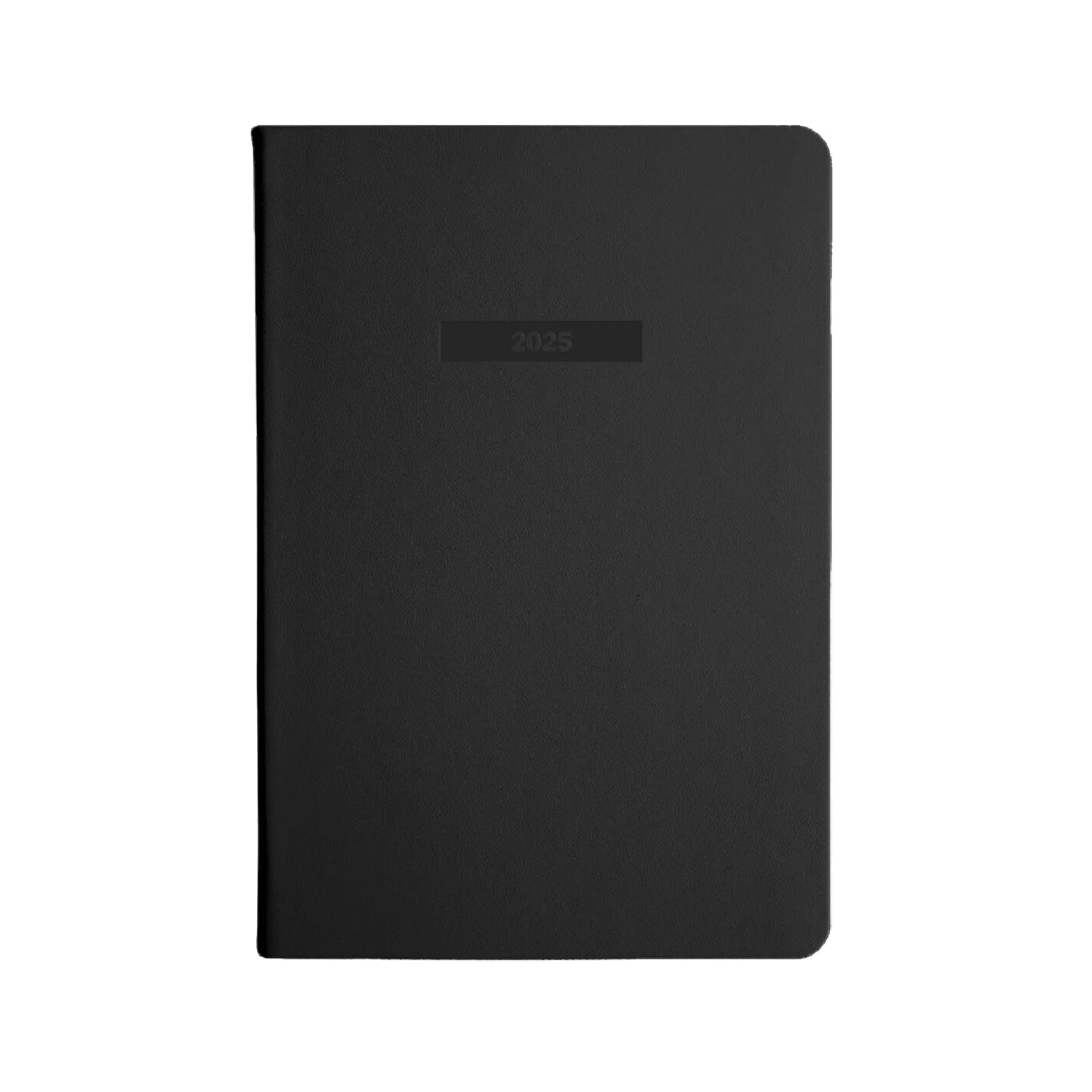 black 2025 MiGoals weekly spread diary