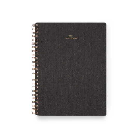 2026 Compact Task Planner - Charcoal Grey