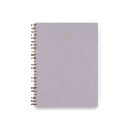 2026 Year Task Planner - Lavender Grey
