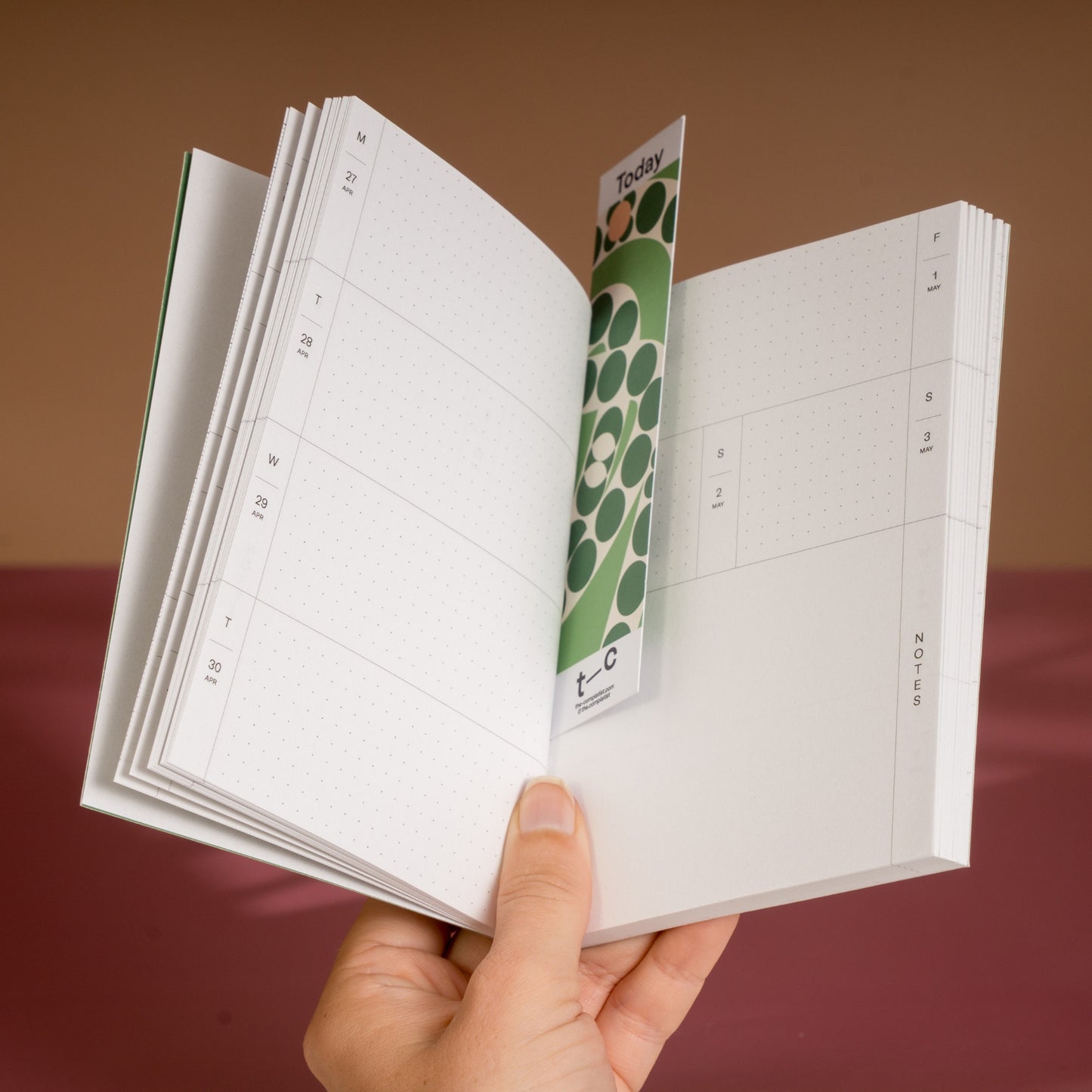 Pocket Weekly 2026 Planner - Damson No. 1