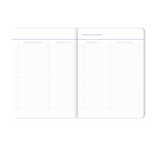 2026 My Journal Weekly Diary - Flow Bordeaux