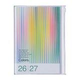 2026 - 2027 Gradient Weekly A5 Diary Green