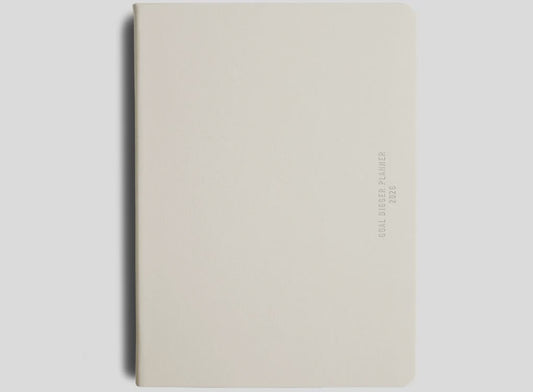 2026 Daily Goal Digger Planner - B5 / Vanilla Bean