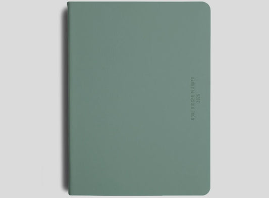 2026 Goal Digger Diary - Classic / Sea Green