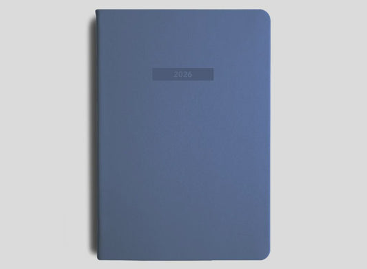 2026 A5 Weekly Notes Diary - Element Blue