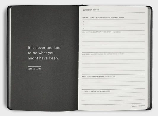 2026 Weekly Spread Diary - Black