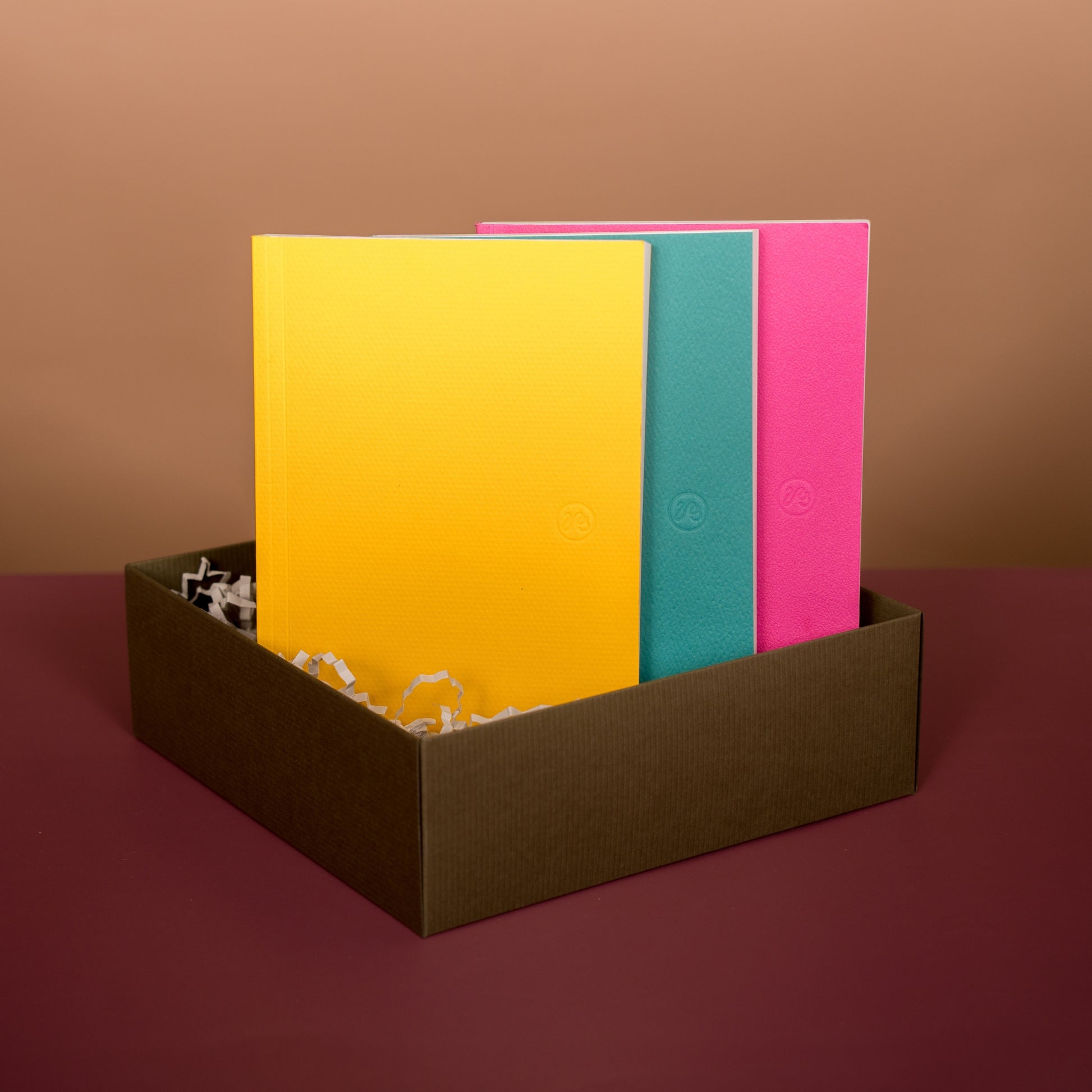 Paperback Trio Notebook Set - Brights