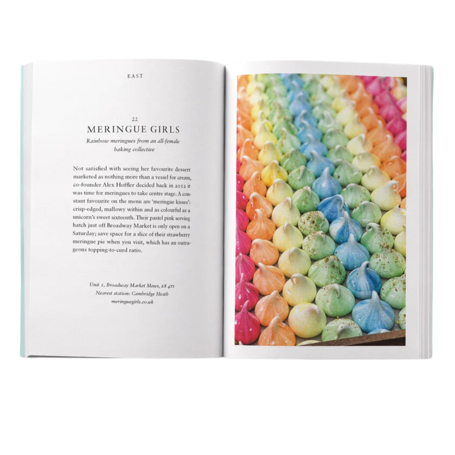 Rainbow Meringues Colourful Baking