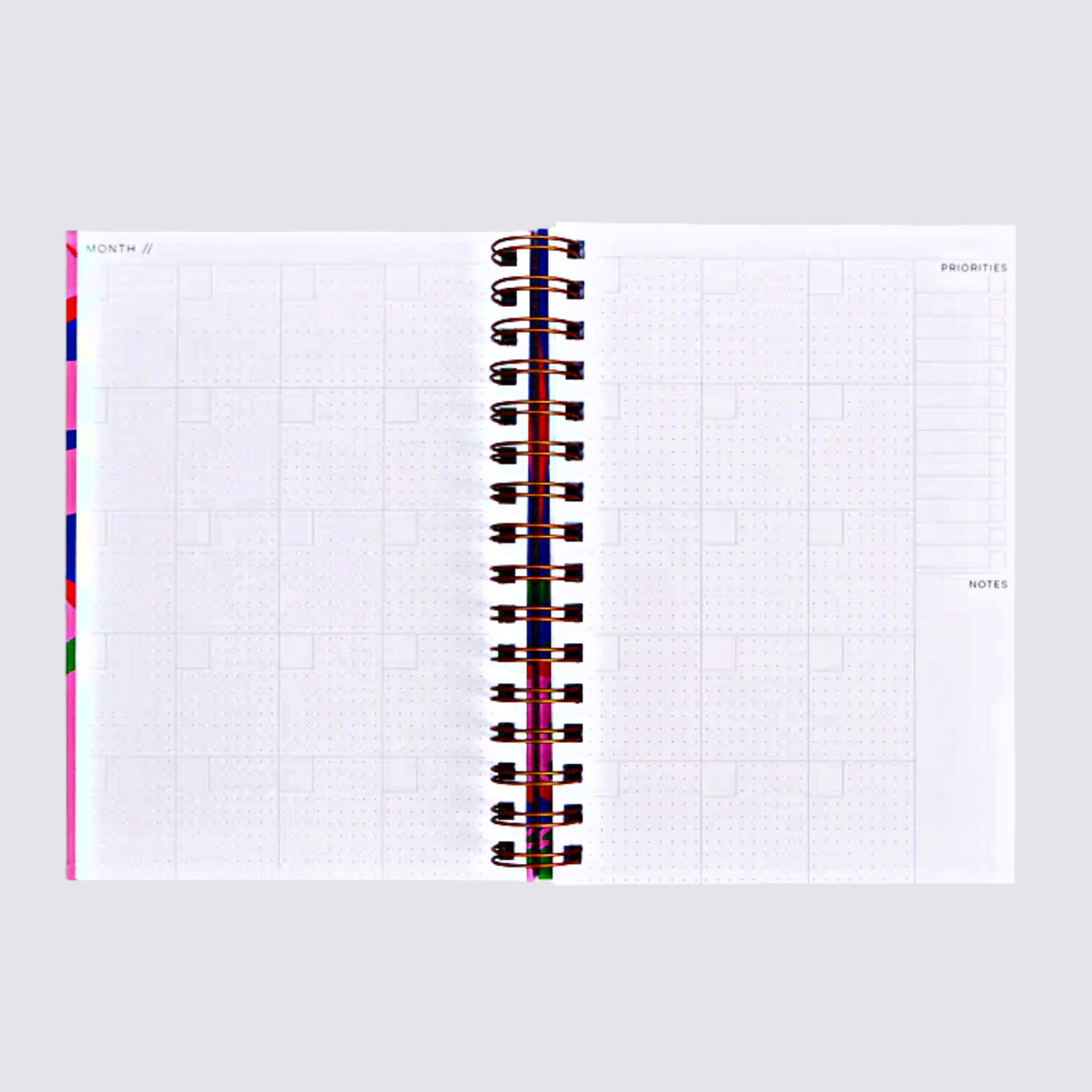 Athens Undated Hardcover Weekly Planner