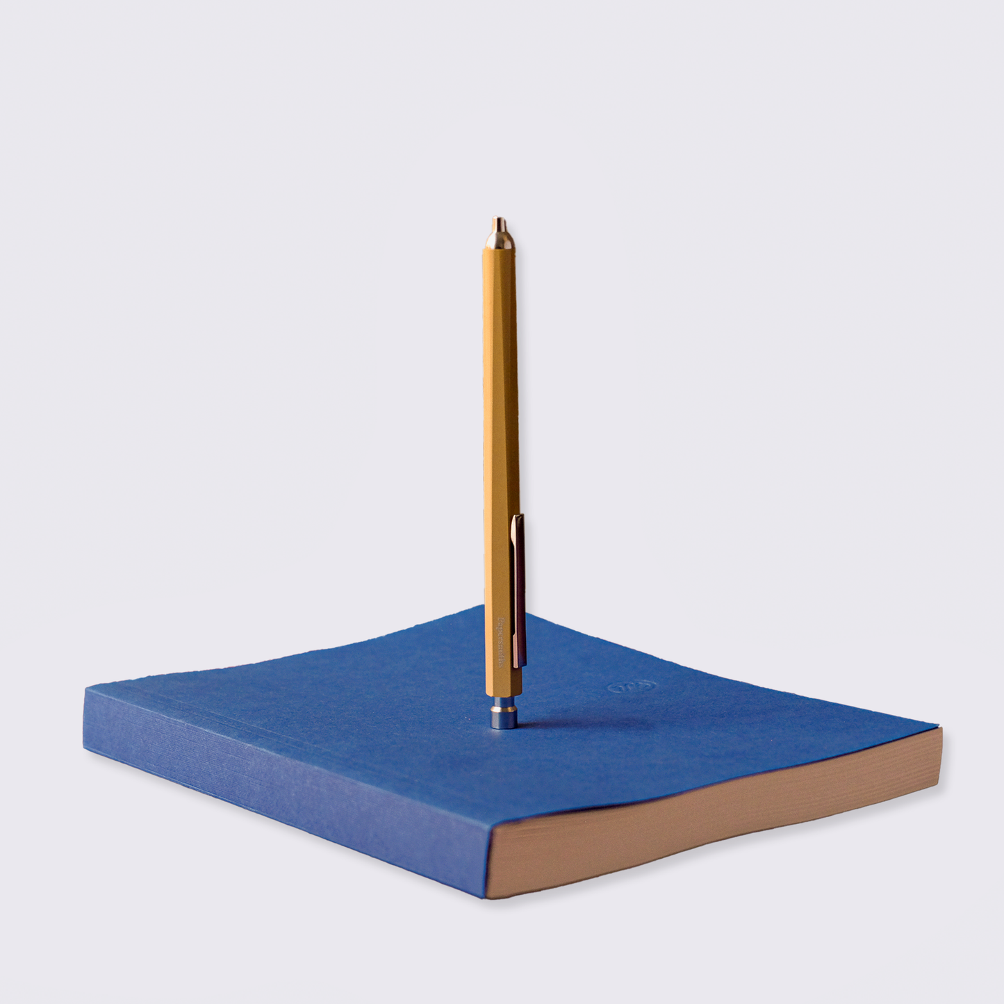 Azurite Notebook and Pen Duo - Primo Gel Pen / Plain Paper